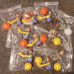 Vintage Recess Mcdonald Collectible Toys 10 Piece